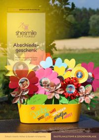 Ideal für das Kindergarten-Abschiedsgeschenk "Danke, dass du mir beim Wachsen geholfen hast".