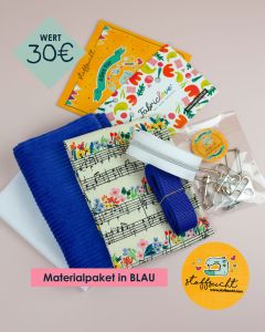 Taschen-Materialpaket BLAU im Wert von 30€ von Stoffsucht Altdorf