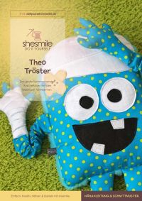 Schnittmuster von shesmile. Kuschelplüsch von Kullaloo.