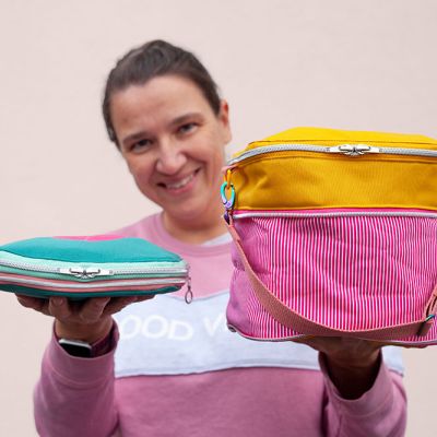 Taschenserie ZipKram nähen - Schnittmuster und Tutorials