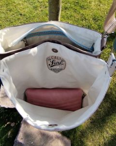 Handtasche ZipKram - Nähanleitung und Schnittmuster von shesmile DIY