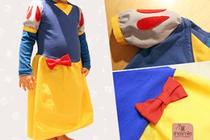 Kostüm "Prinzessin Schneewittchen" (Nähanleitung & Schnittmuster für Größe 80-86)