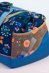 Netztasche an der Seite, Sporttasche BigKlappAuf