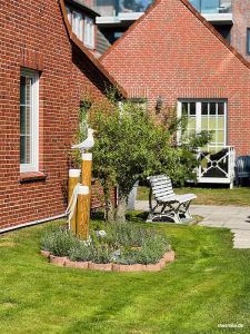 Möve im Garten