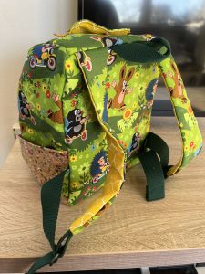 Rucksack KlapPack genäht von Miriam, Schnittmuster von shesmile DIY