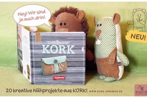 DaWanda Lieblingsstücke: KORK! (shesmile mit 2 von 20 kreativen Nähprojekten aus dem neuen Trendmaterial!)